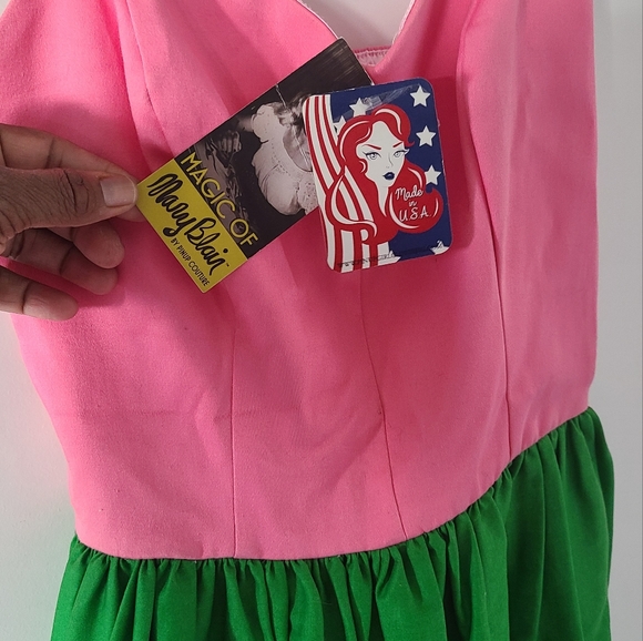 Mary Blaire Pin Up Cotoure Dress - Picture 4 of 5